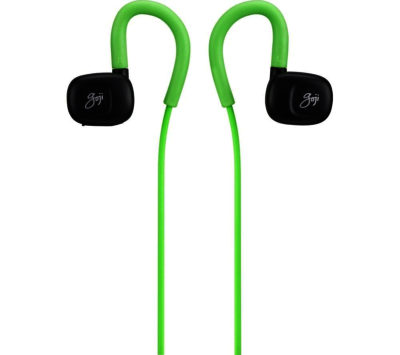 Goji GINBT15 Wireless Bluetooth Headphones - Black & Green